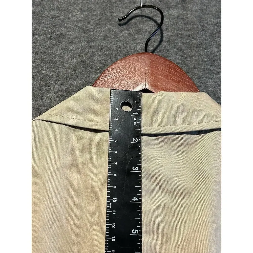 Polo Ralph Lauren Mens‎ Tan Beige Two Button Blazer Jacket size 42L